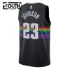 Maillot Basket Enfant Denver Nuggets Cameron Johnson 2025-26 Nike City Edition Noir Swingman